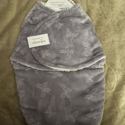 New Sherpa Baby Swaddle 