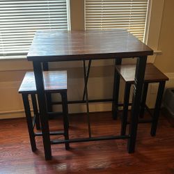 Tall Table and Stools
