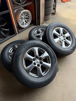 6x135 - 18” - CHROME - FORD OEM RIMS