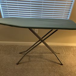 Ironing board with washable cover