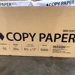 Staples Copy Paper - 5000 Sheets