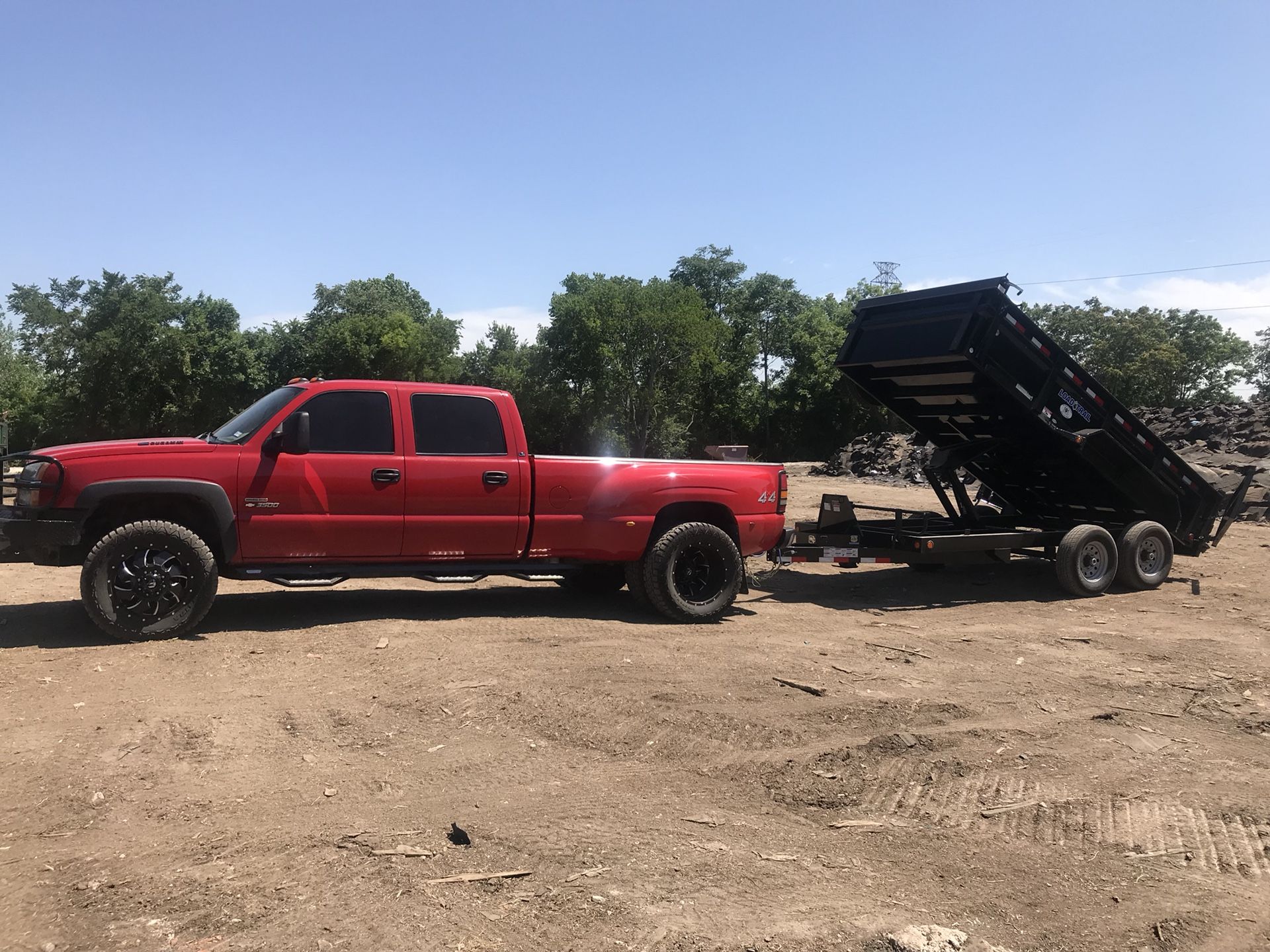 Dump trailer/ Traila para basura