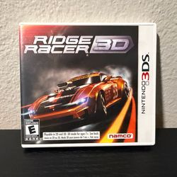 Ridge Racer 3D Nintendo 3DS