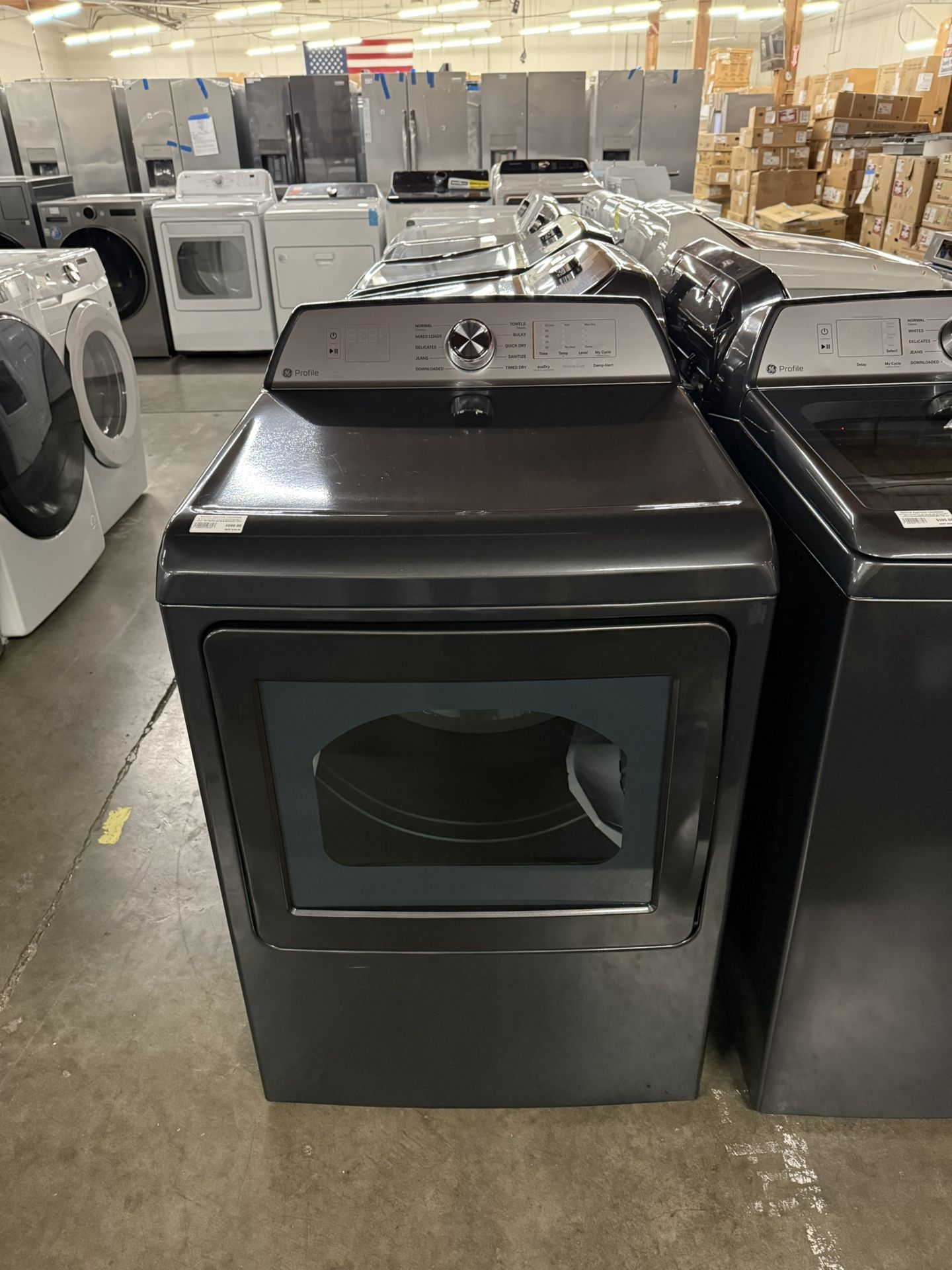 GE Profile  PTD60EBPRDG 27 Inch Electric Dryer