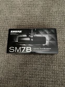 Shure SM7B Legendary Vocal Microphone – Brand New