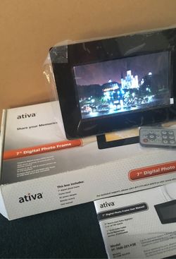 Ativa 7” Digital Photo Frame