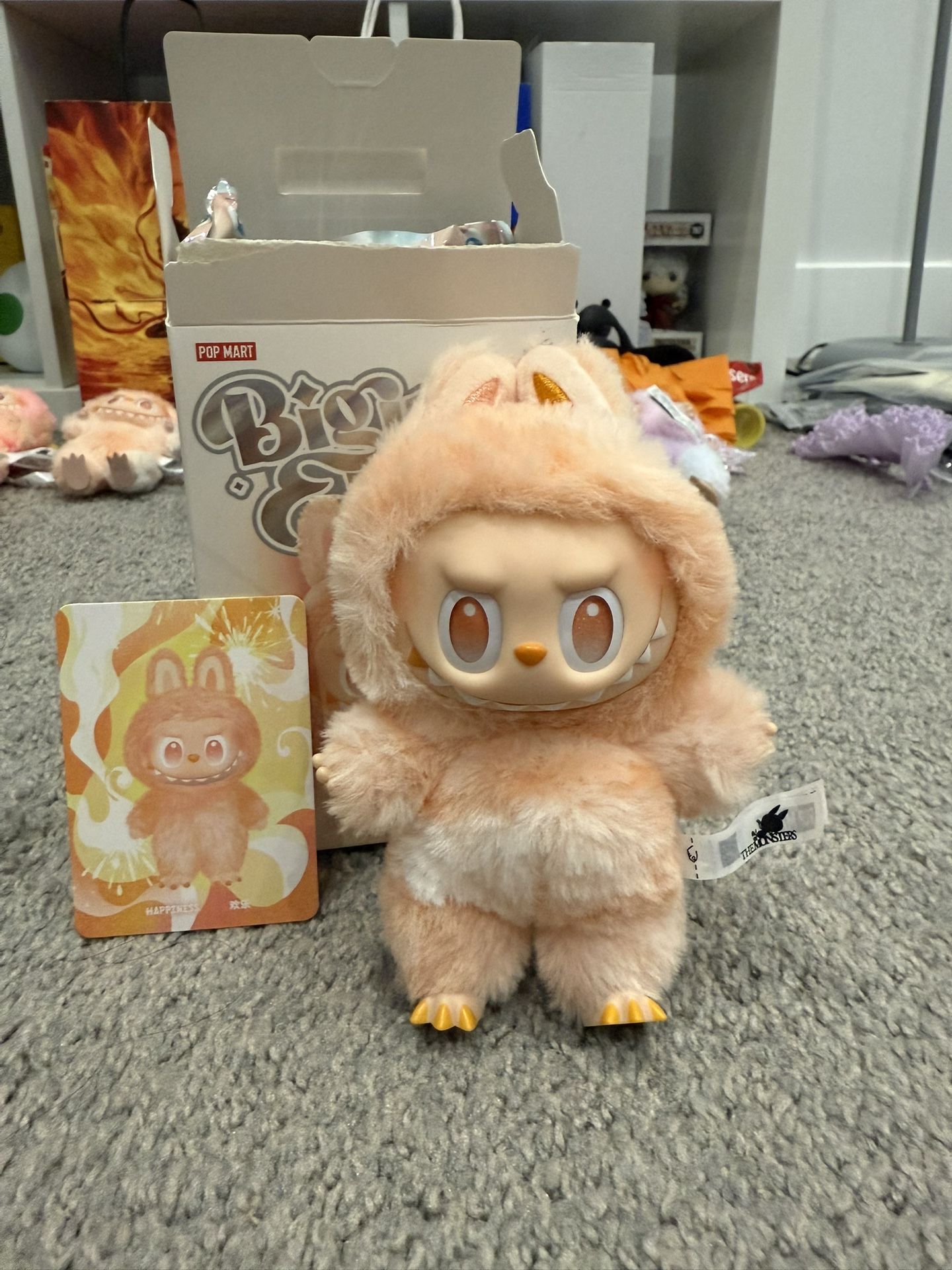Authentic Labubu Big Into Energy - Happiness