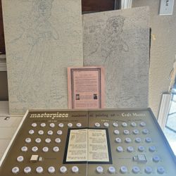 RARE CRAFT MASTER PAINT BY NUMBERS 