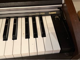 Casio Privia PX-700 88-Key Digital Piano with Stand & 3 Pedals – Weighted Keys