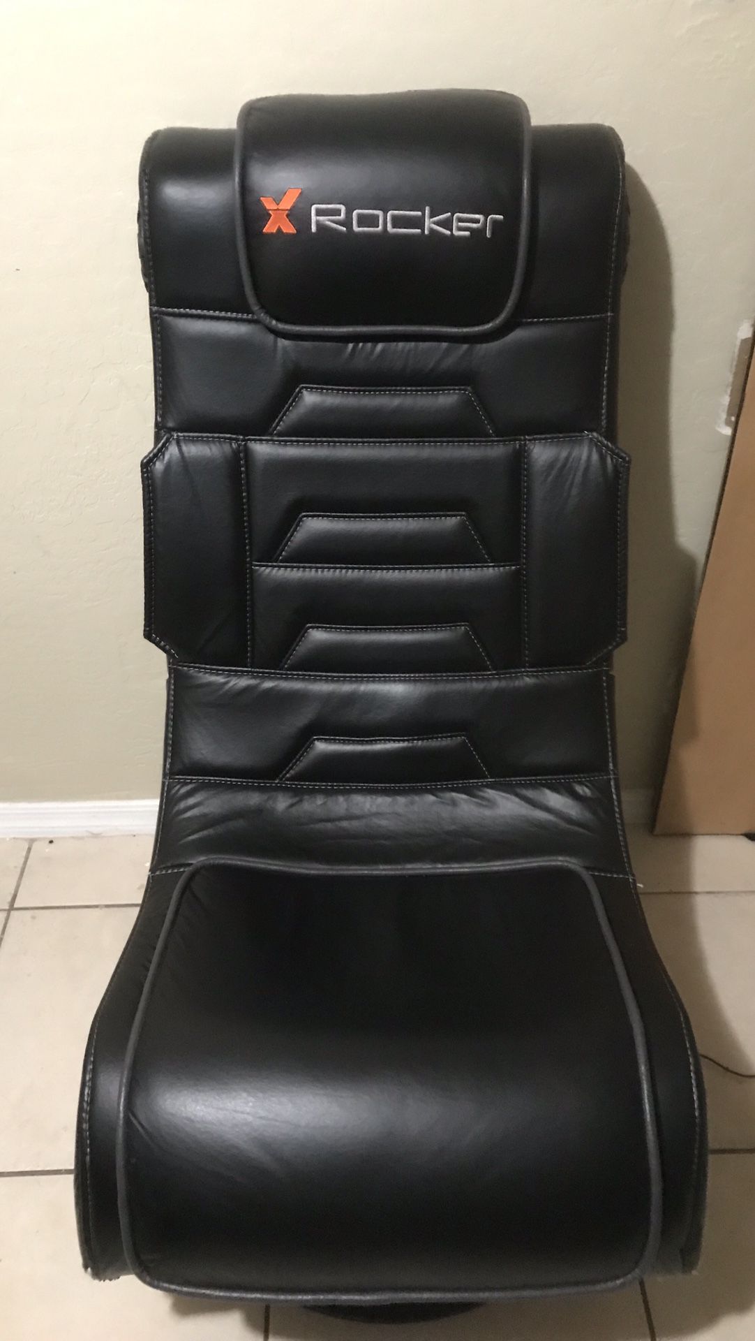 X-Rocker Pro Series Pedestal Audio 2.1 Wireless Gaming Chair, Black