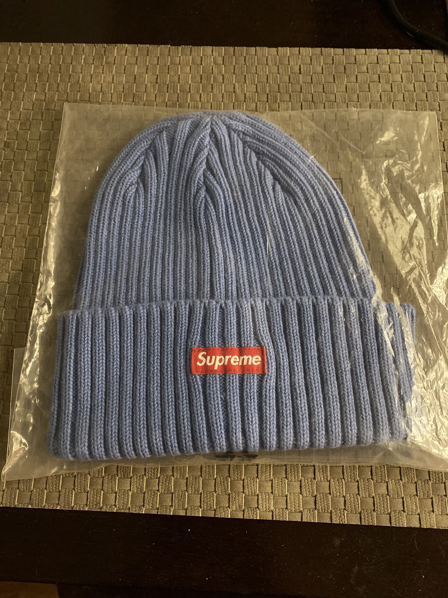 Supreme Overdyed Blue Beanie