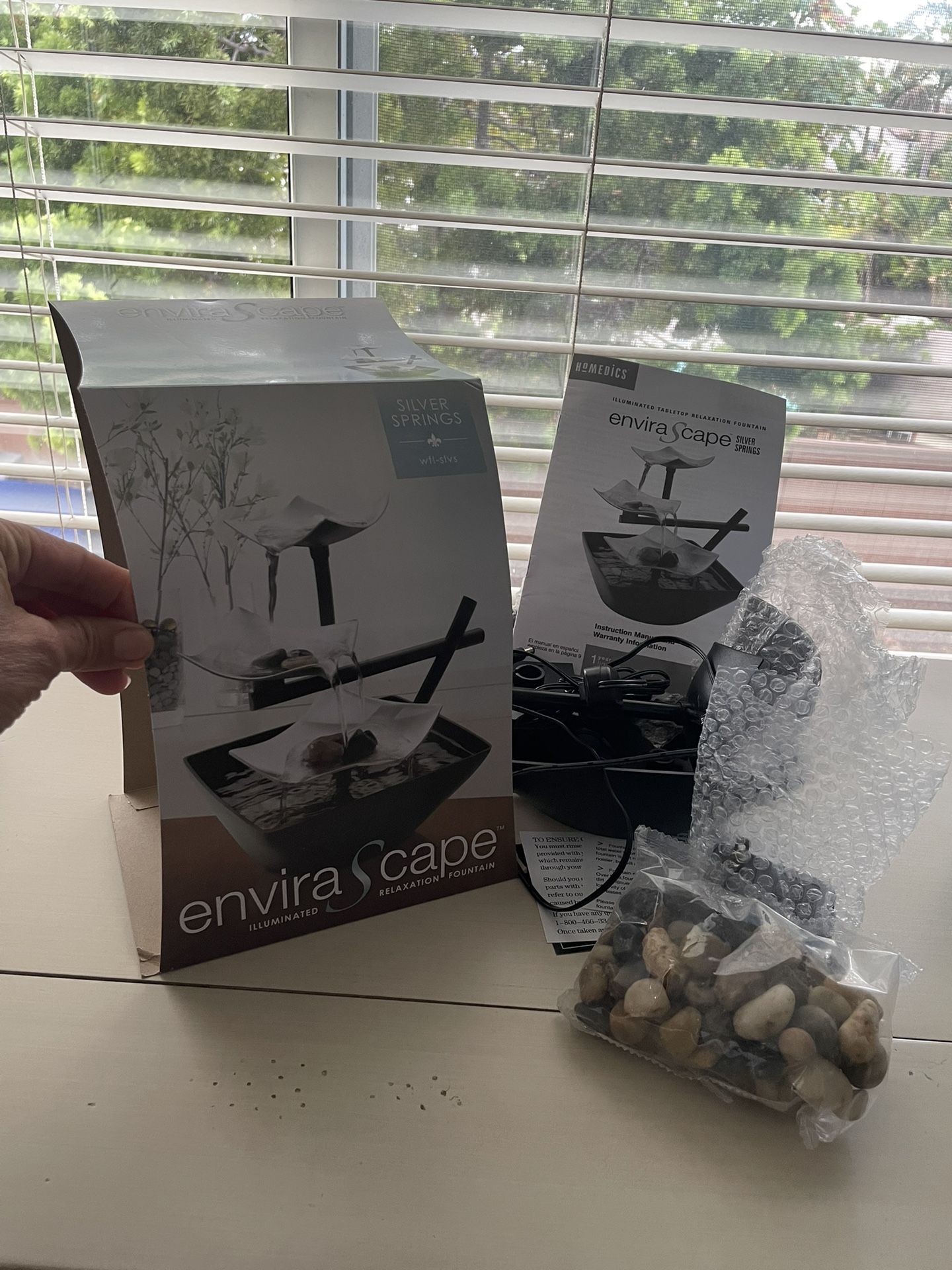 Envira Scape Illuminated Relaxation Fountain