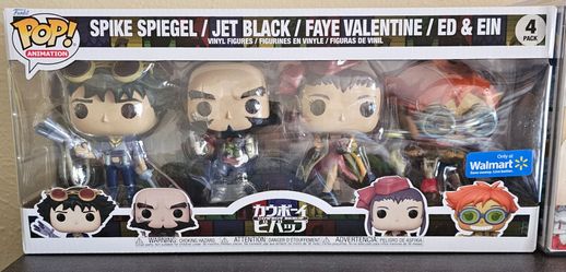 Funko Pop Cowboy Bebop 4-Pack Walmart Exclusive