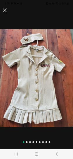 Vintage Army Girl Costume