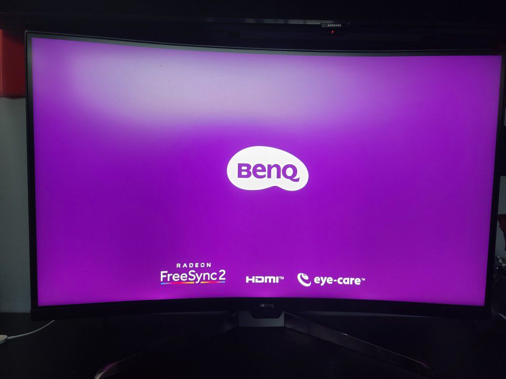 BenQ 32in 1800r curved monitor