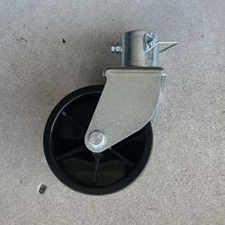 Jack Caster Dual Trailer Wheels