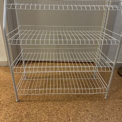 4 Tier metal Shoe rack 