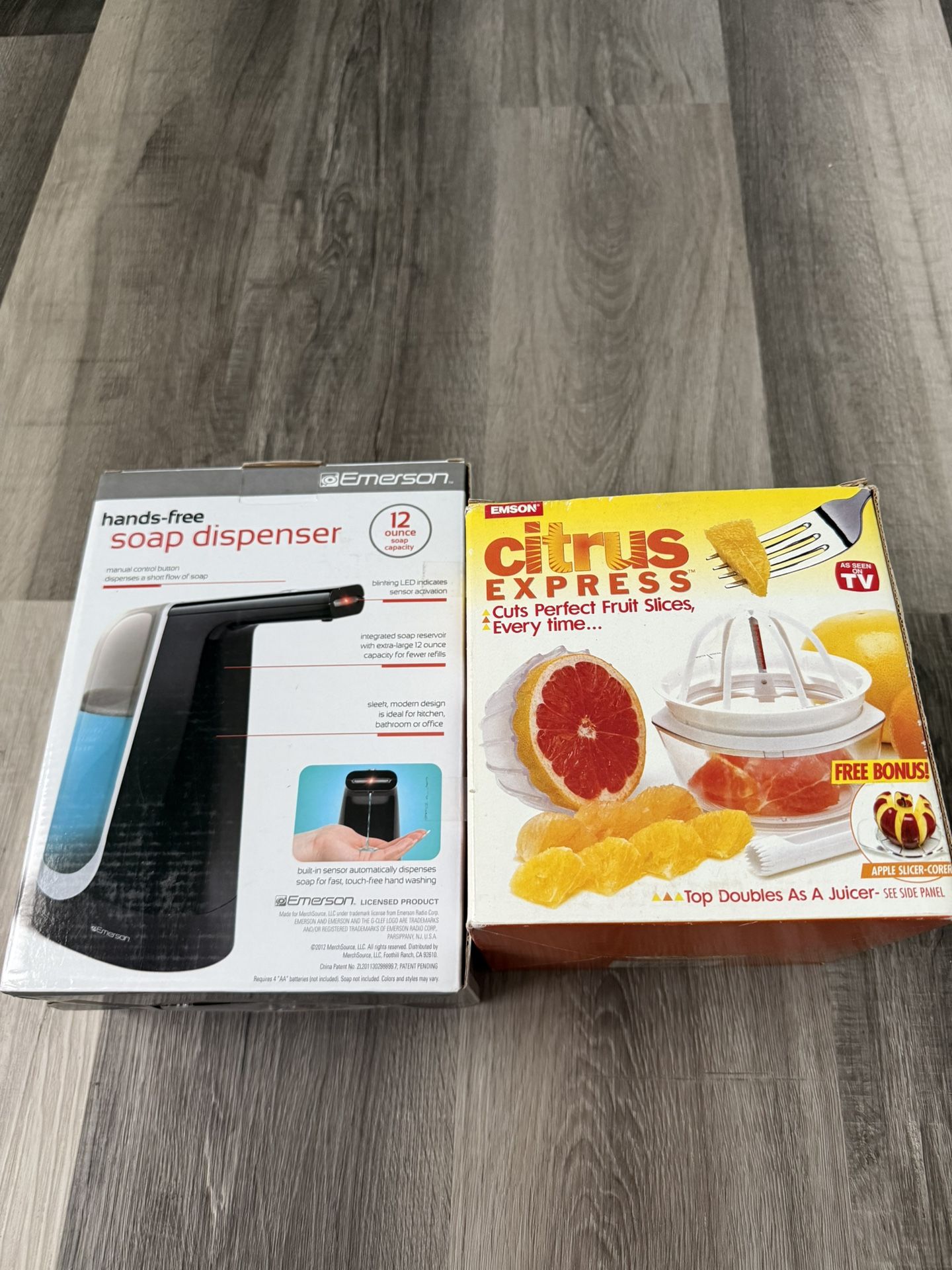 NEW, Fruit Slices, Hands Free Soap Dispenser , $5.00 Each 