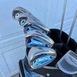 Women’s Golf Clubs and bag.
