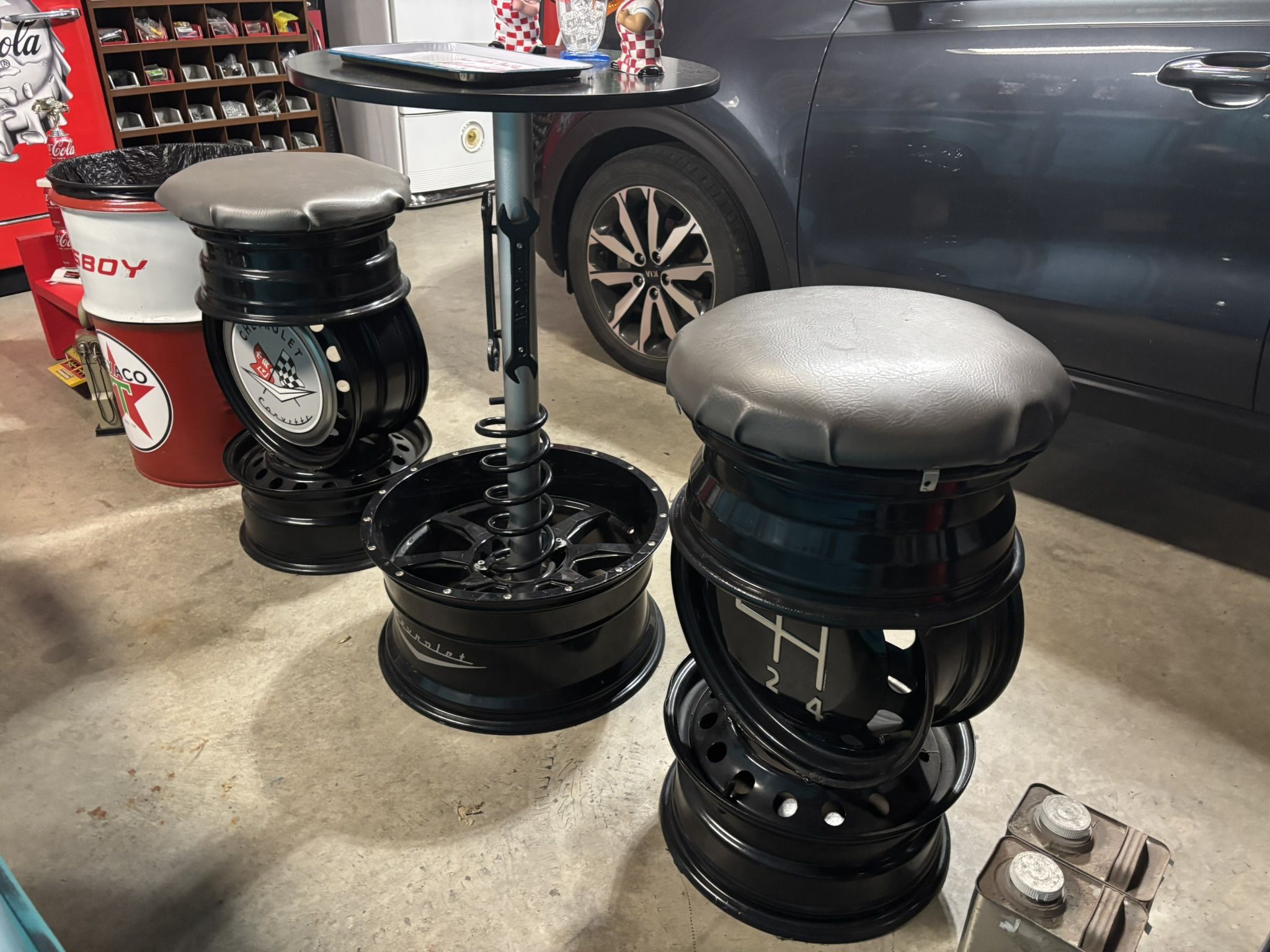 Man Cave Table And Stools