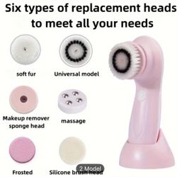 Facial Cleansing Brush With USB 