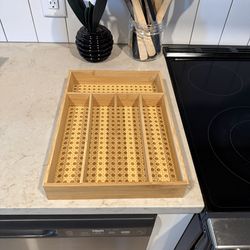 Wooden Utensil Divider
