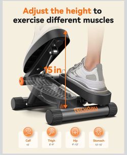 Nice day Exercising stepper