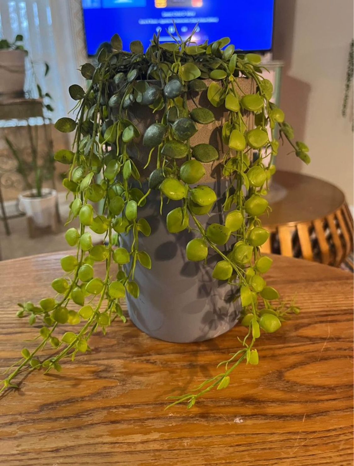 Faux Plant in Pot - Fake Plant Decor