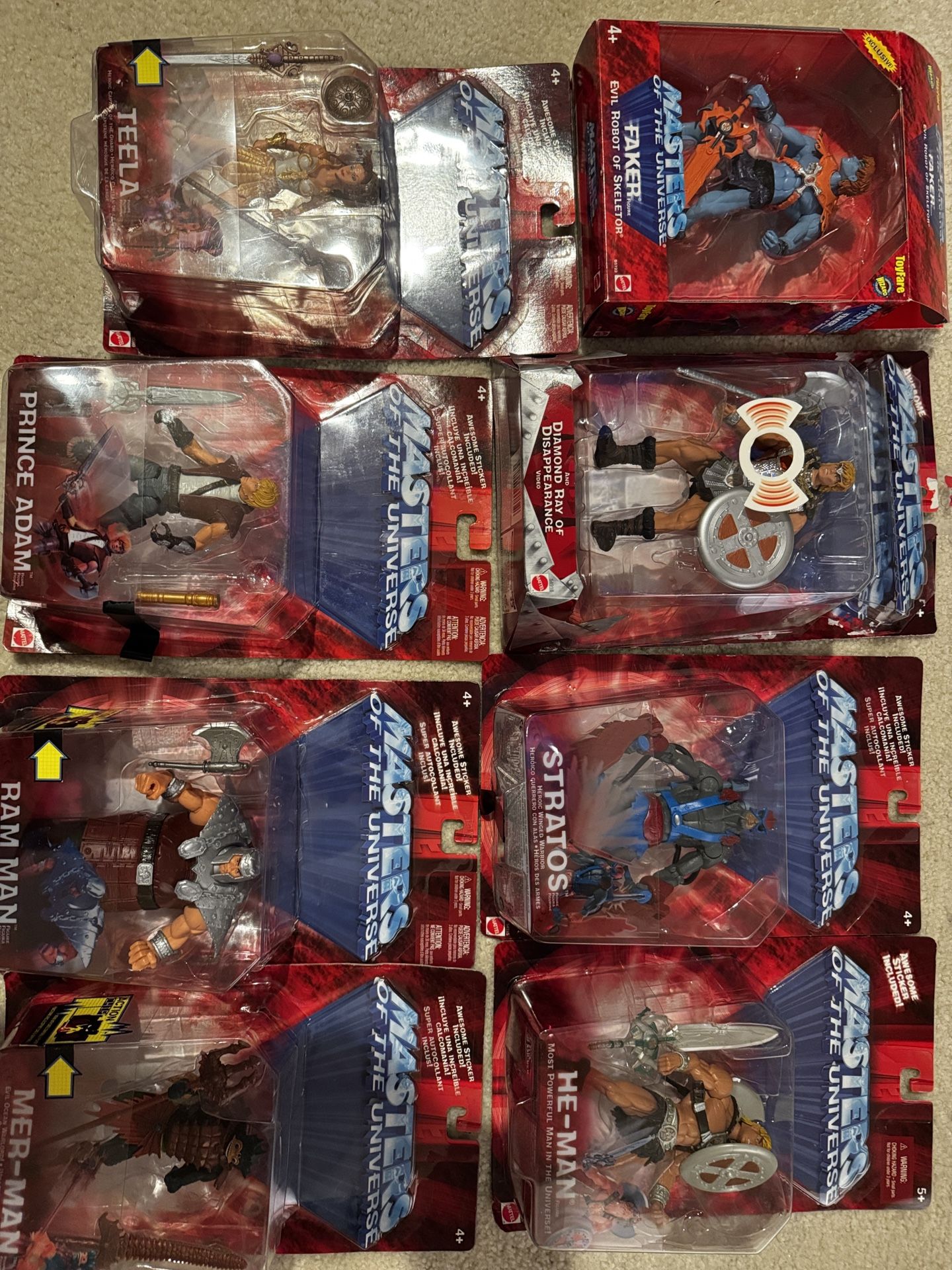 Masters Of The Universe He-Man Action Figures