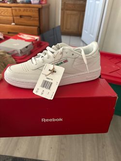 Reebok Club C White Sneakers with Tags
