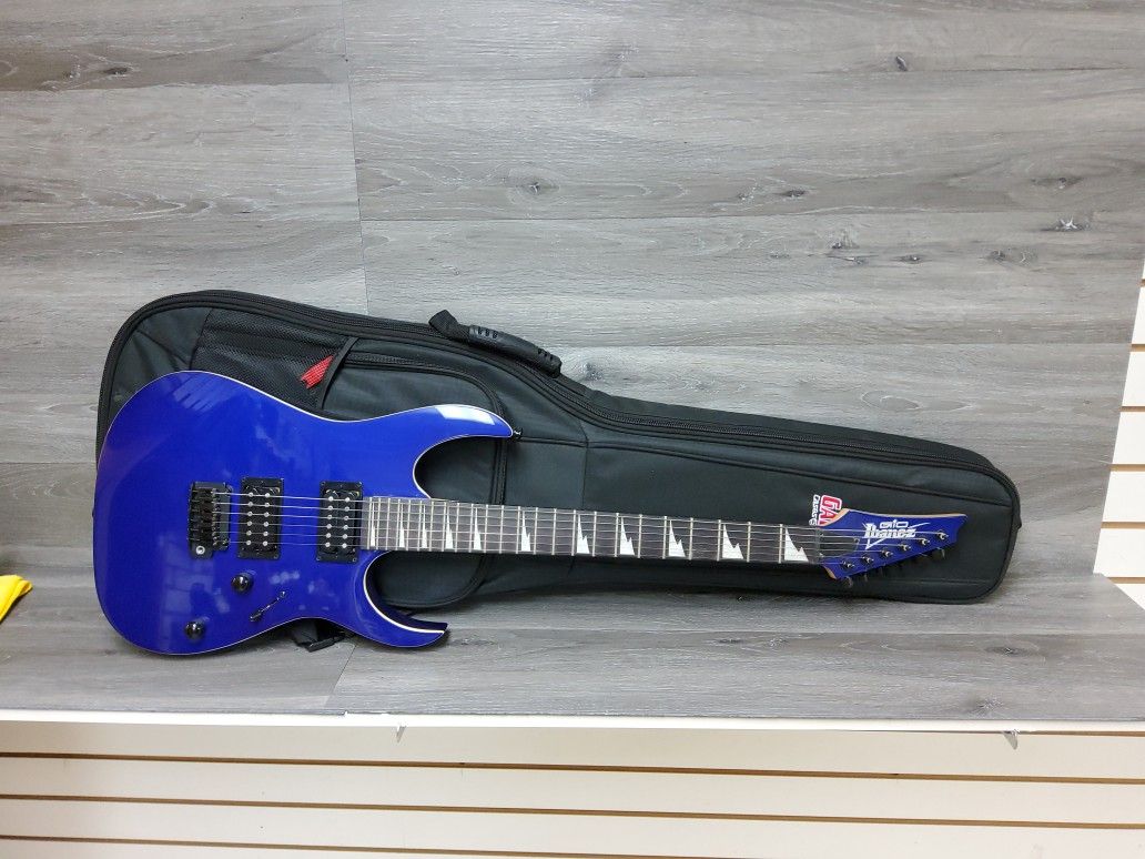 Ibanez Gio 2022 Jewel Blue Electric Guitar With Case