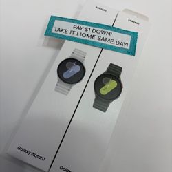 Samsung Galaxy Watch 7 Smartwatch- Pay $1 DOWN AVAILABLE - NO CREDIT NEEDED