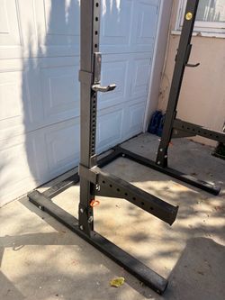 Rogue Squat Rack / Half Power Rack 2x3 upper bins