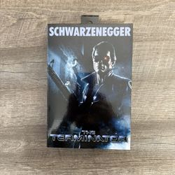 In Hand, Brand New, Never Opened NECA Ultimate Terminator T-800 Police Station Assault - 7'' Action Figure 