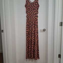 Viereck Tie Dye Maxi Dress