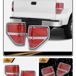 Pair of taillights for ford f150 2009 to 2014
