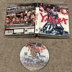 Yakuza Dead Souls Playstation 3 PS3 Game 2012 No Manual Sega Rare Tested
