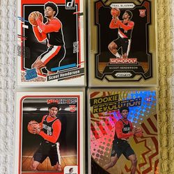 Portland Trail Blazers 93 Card Basketball Lot!