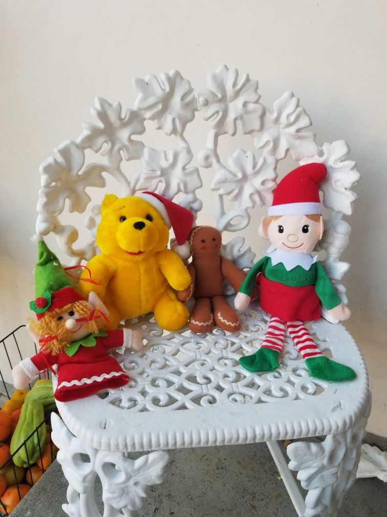 4 Christmas Plush Bundle-ALL for $8