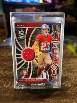 2024 Christian McCaffrey spectra brilliance hyper Jersey/60🔥