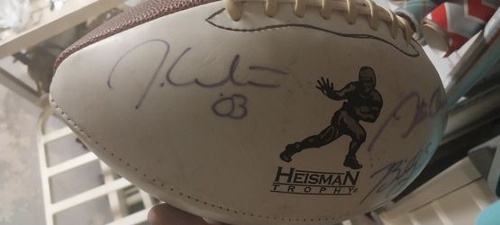 Autographed foot ball