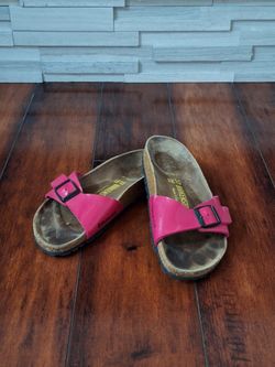 Birkenstock Madrid Raspberry Pink Sandals US 6 EU 37 Sandals