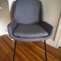 Fabric Chair in Gray 