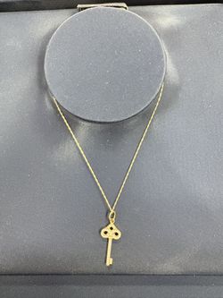 Tiffany& Co 18k Pendant Chain