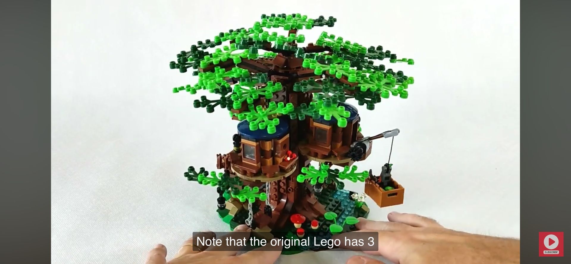 New* Building Block Treehouse Lego-like
