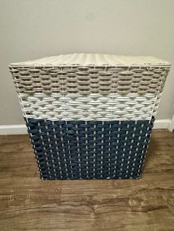 Storage woven basket