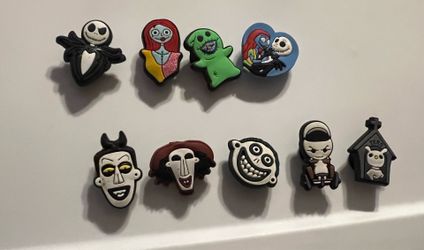 Nightmare Before Christmas Croc Charms Set