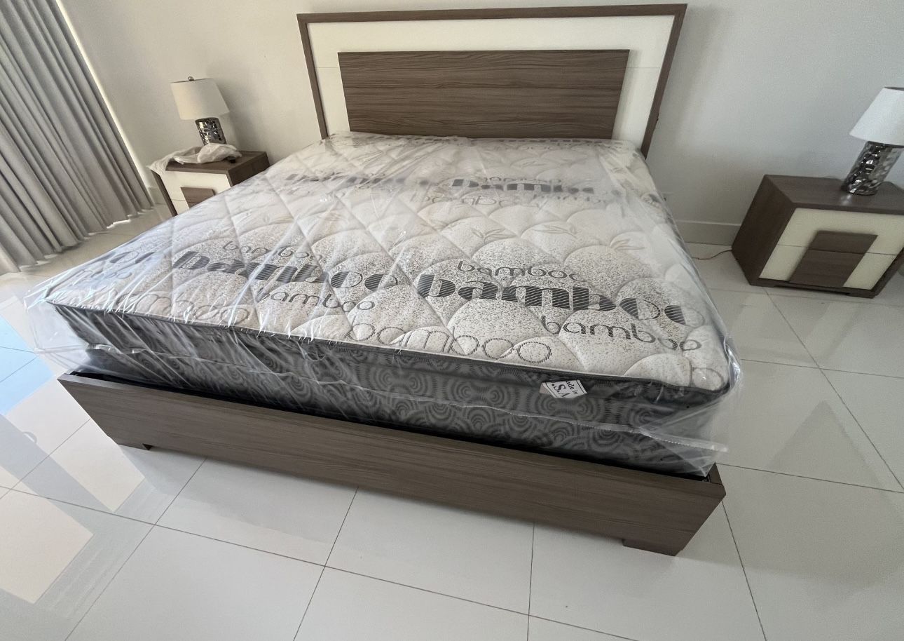 NEW MATTRESS KING SIZE PILLOW TOP WITH BOX SPRING