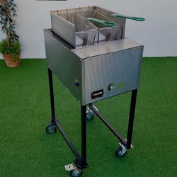 Portable restaurant style fryer