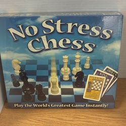 New/ Sealed No Stress Chess Game
